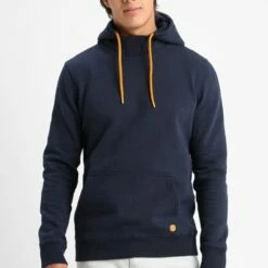 Pier One Hombre Jersey Con Capucha - Dark Blue