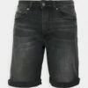 Pier One Hombre Shorts Vaqueros - Grey Denim