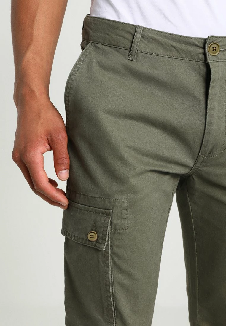 Pier One Hombre Pantalones Cargo - Olive - Imagen 4