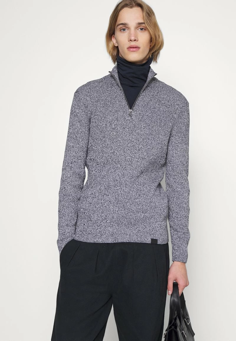 Pier One Hombre Jersey De Punto - Mottled Grey - Imagen 4