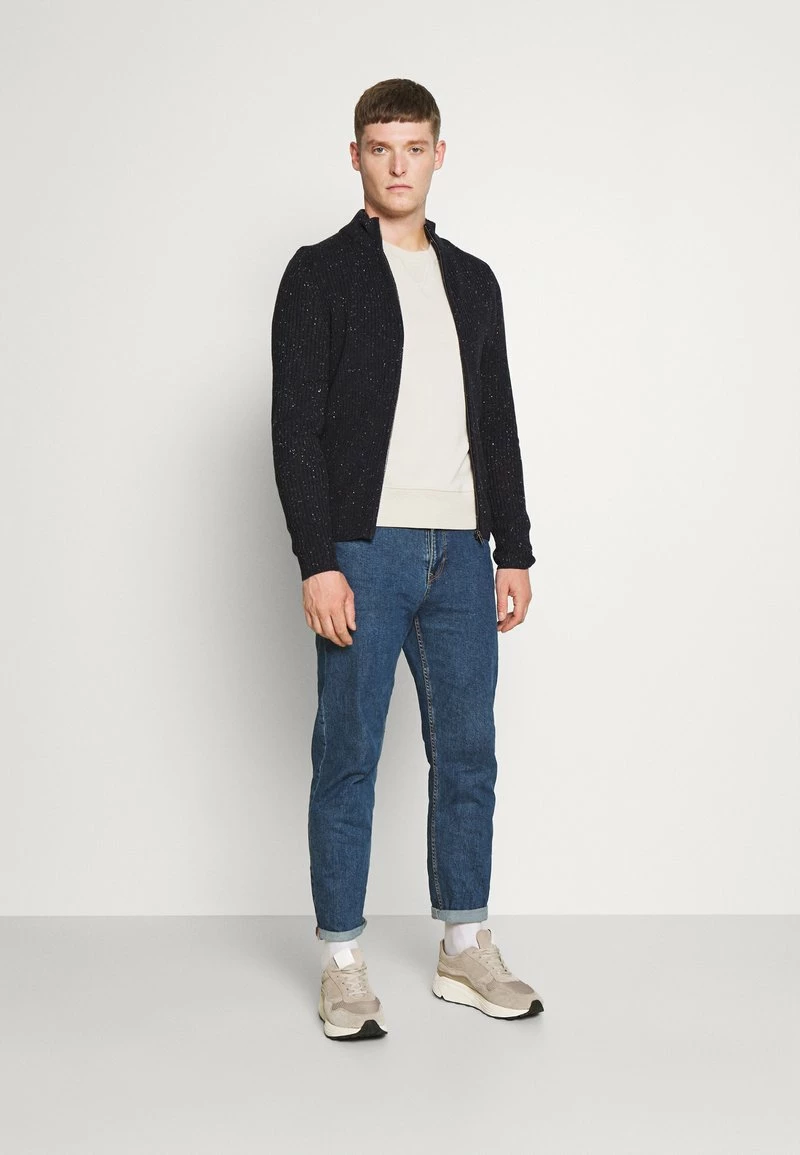 Pier One Hombre Chaqueta De Punto - Dark Blue - Imagen 2