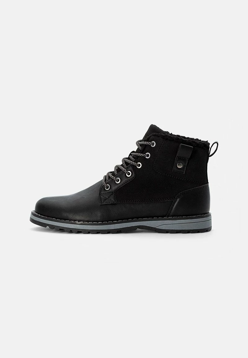 Pier One Hombre Botines Con Cordones - Black