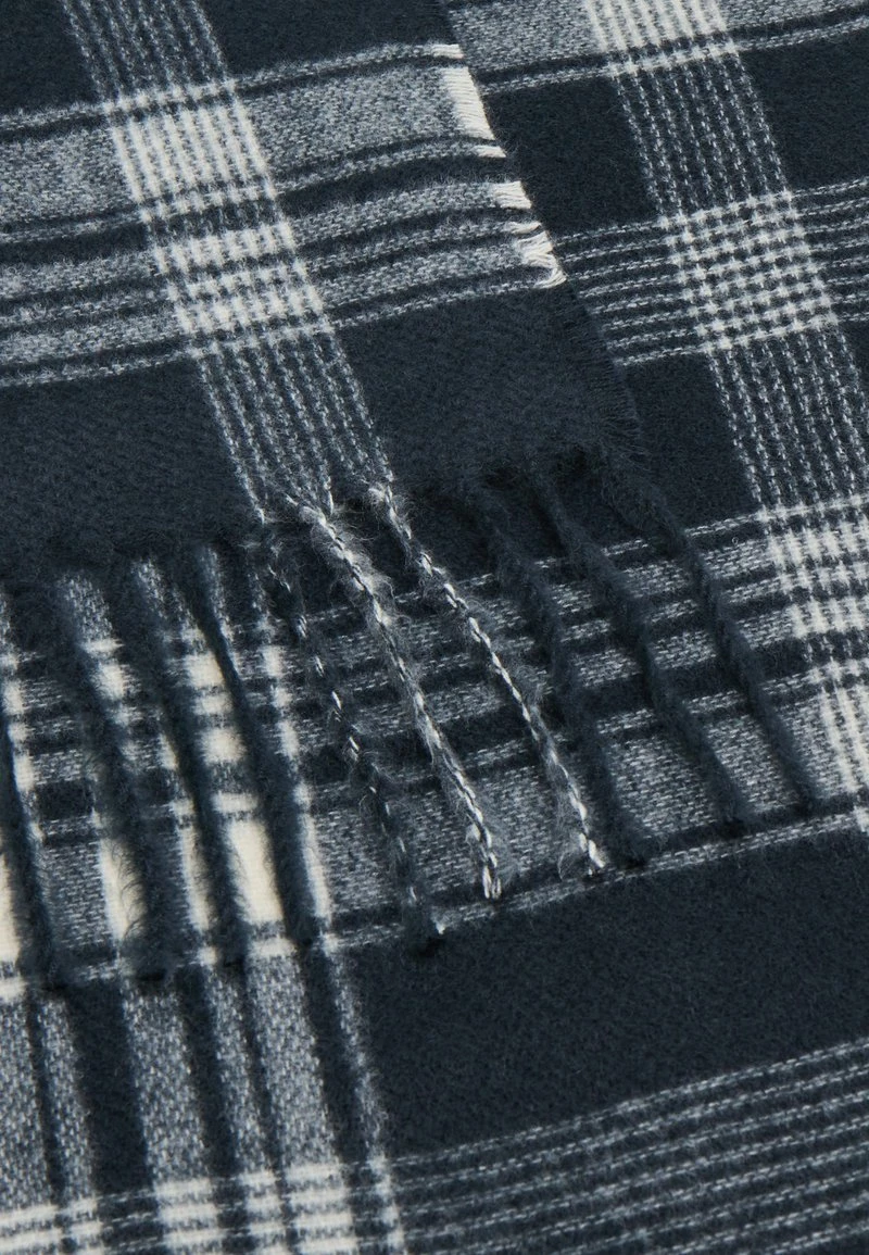 Pier One Unisexo UNISEX - Bufanda - Black/white - Imagen 3