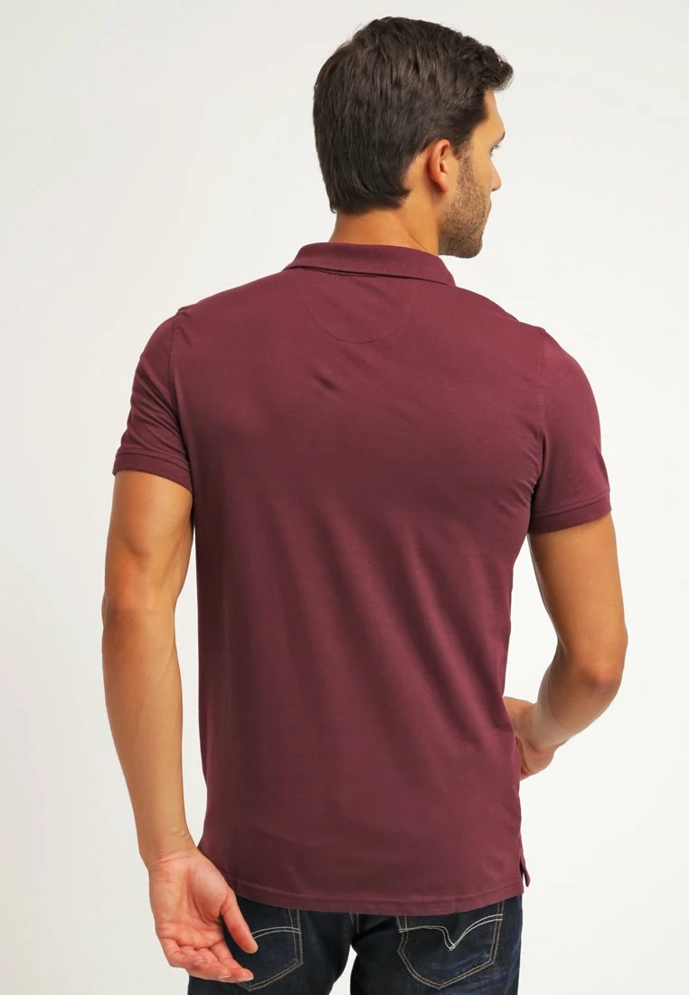 Pier One Hombre Polo - Bordeaux - Imagen 3