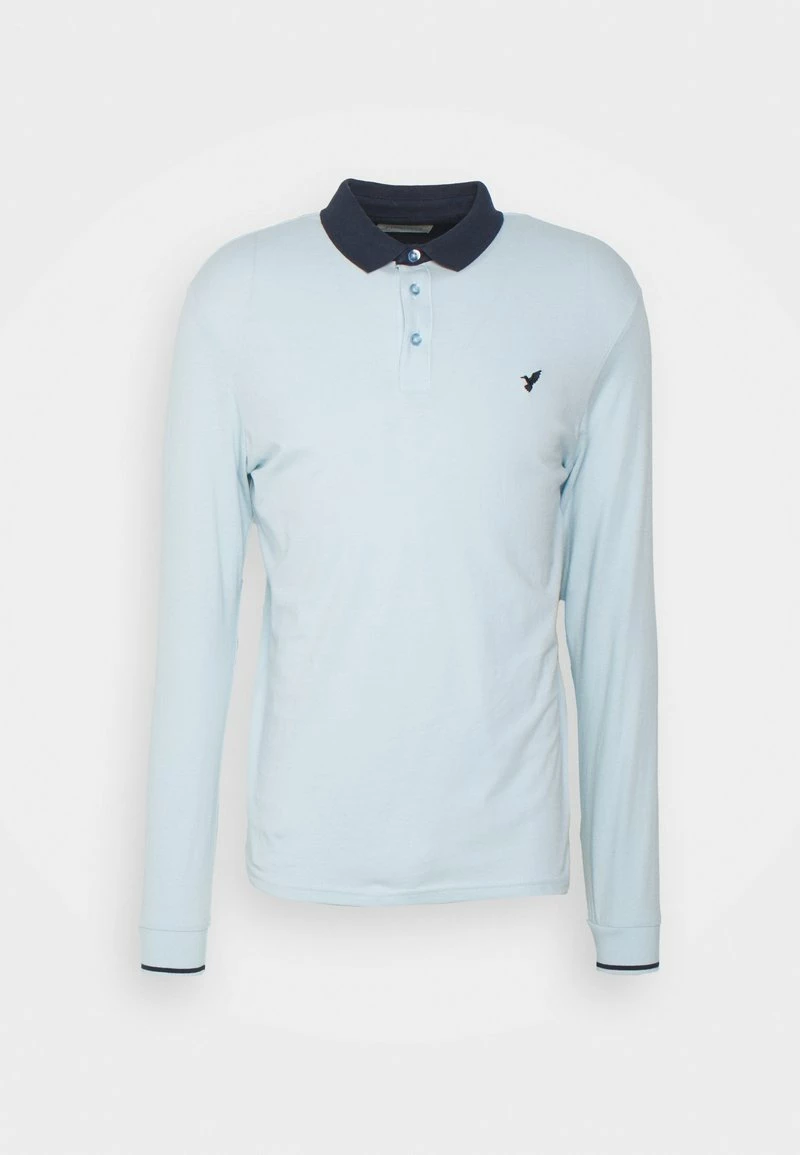 Pier One Hombre MUSCLE FIT - Polo - Light Blue - Imagen 5