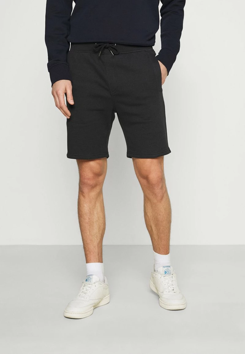 Pier One Hombre 2 PACK - Shorts - Black/olive - Imagen 4