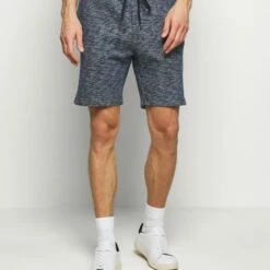 Pier One Hombre Shorts - Mottled Dark Blue