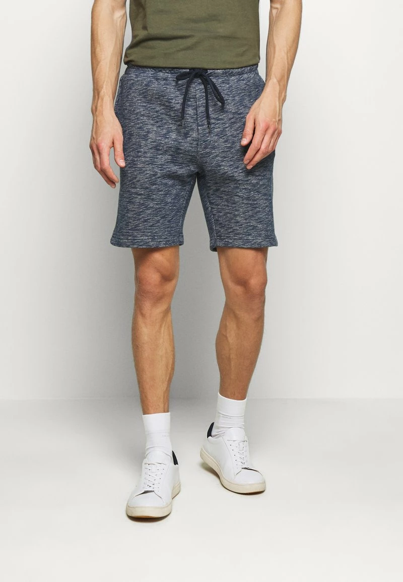 Pier One Hombre Shorts - Mottled Dark Blue