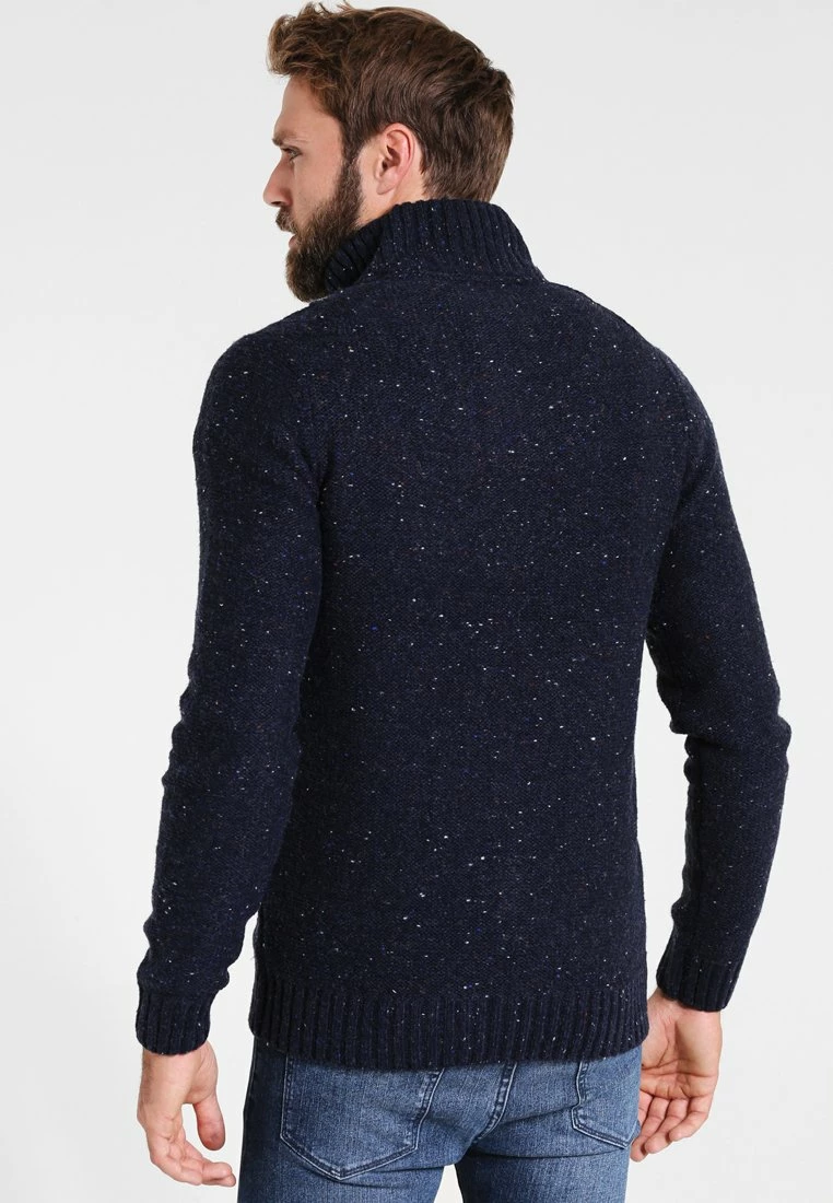 Pier One Hombre Jersey De Punto - Mottled Dark Blue - Imagen 3