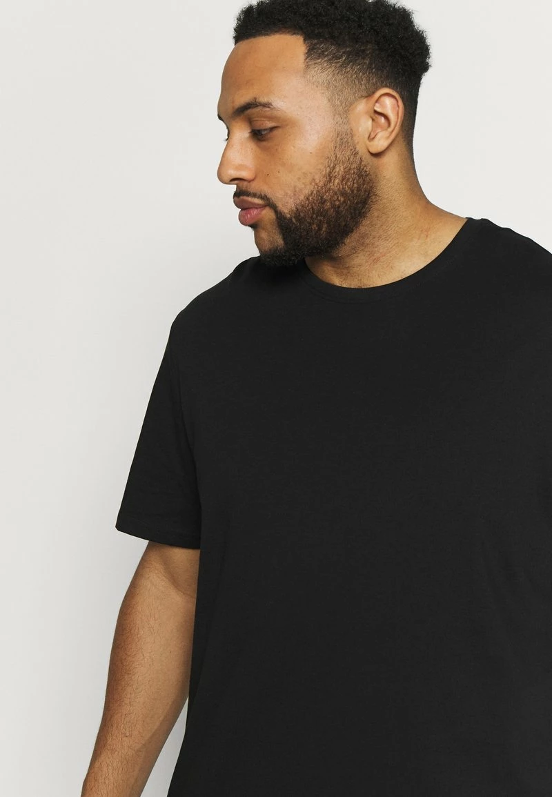 Pier One Hombre 2 PACK - Camiseta Básica - Black - Imagen 5