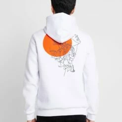 Pier One Hombre Jersey Con Capucha - White