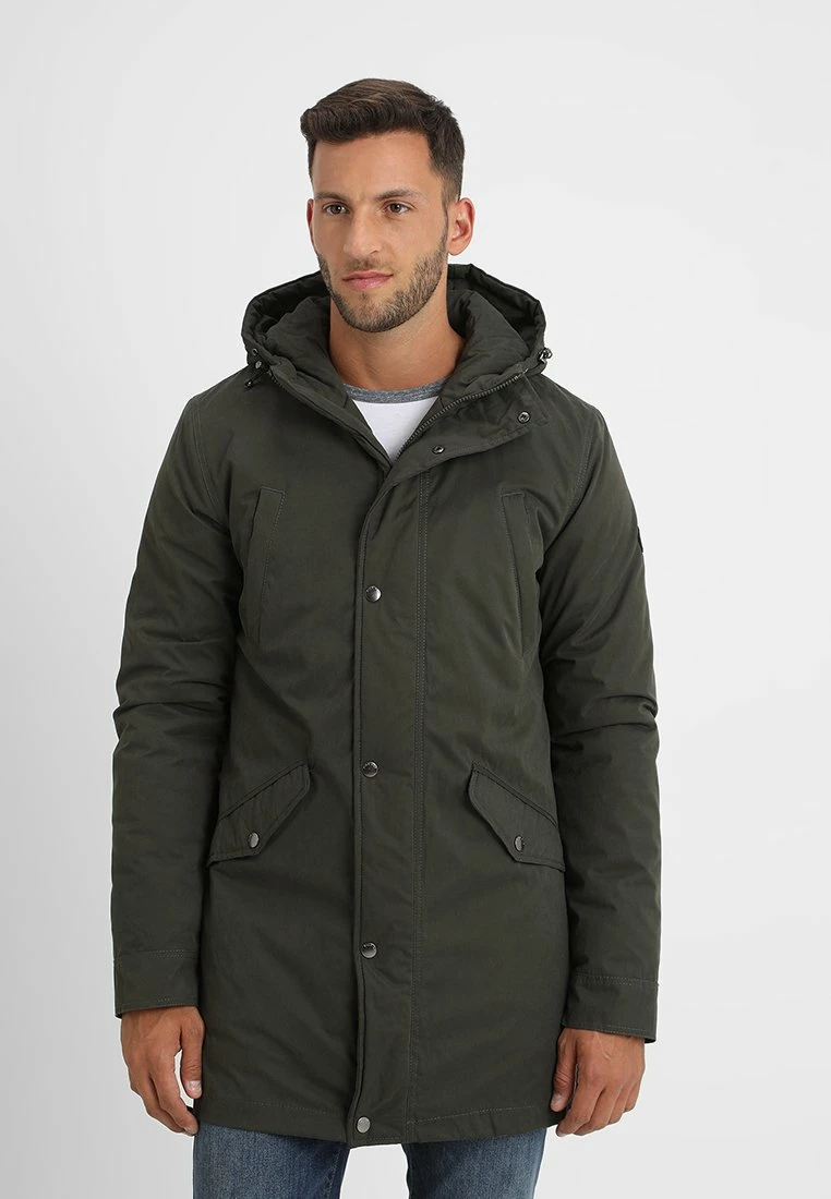 Pier One Hombre Parka - Dark Green