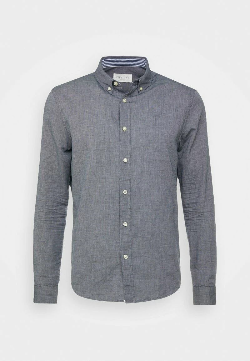 Pier One Hombre Camisa - Grey - Imagen 6