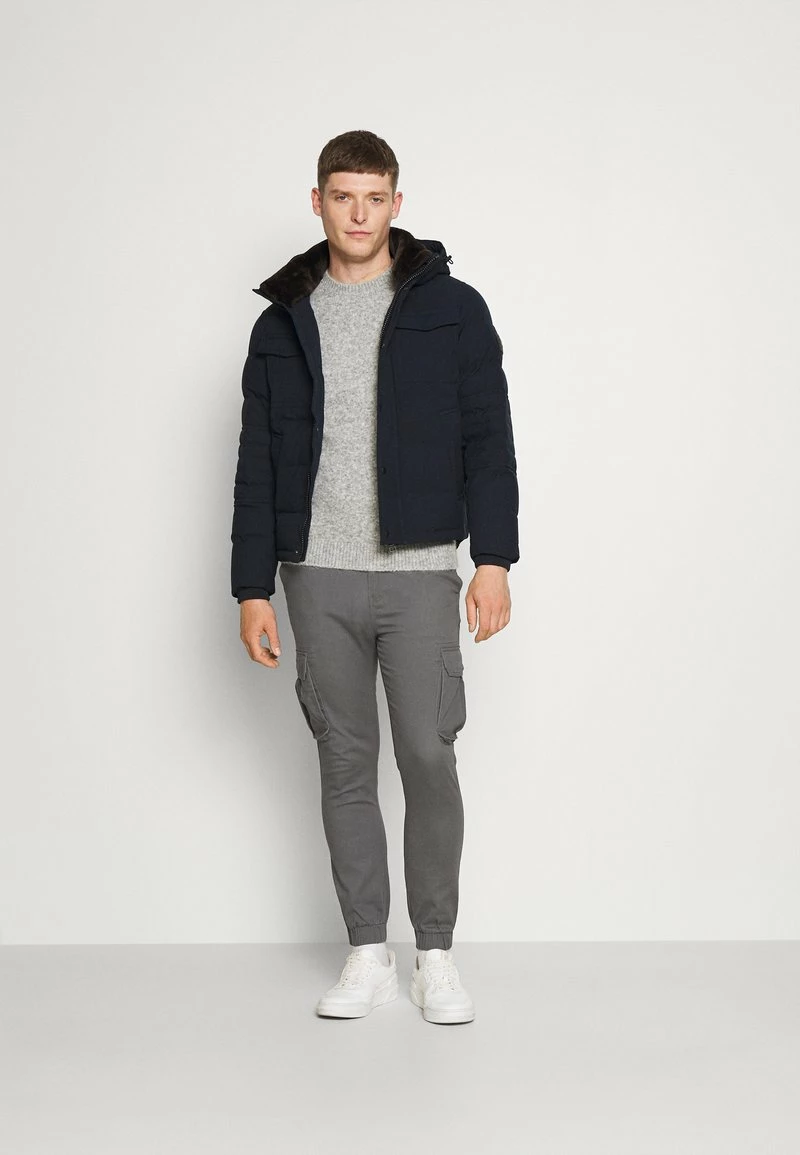 Pier One Hombre Pantalones Cargo - Dark Grey - Imagen 2