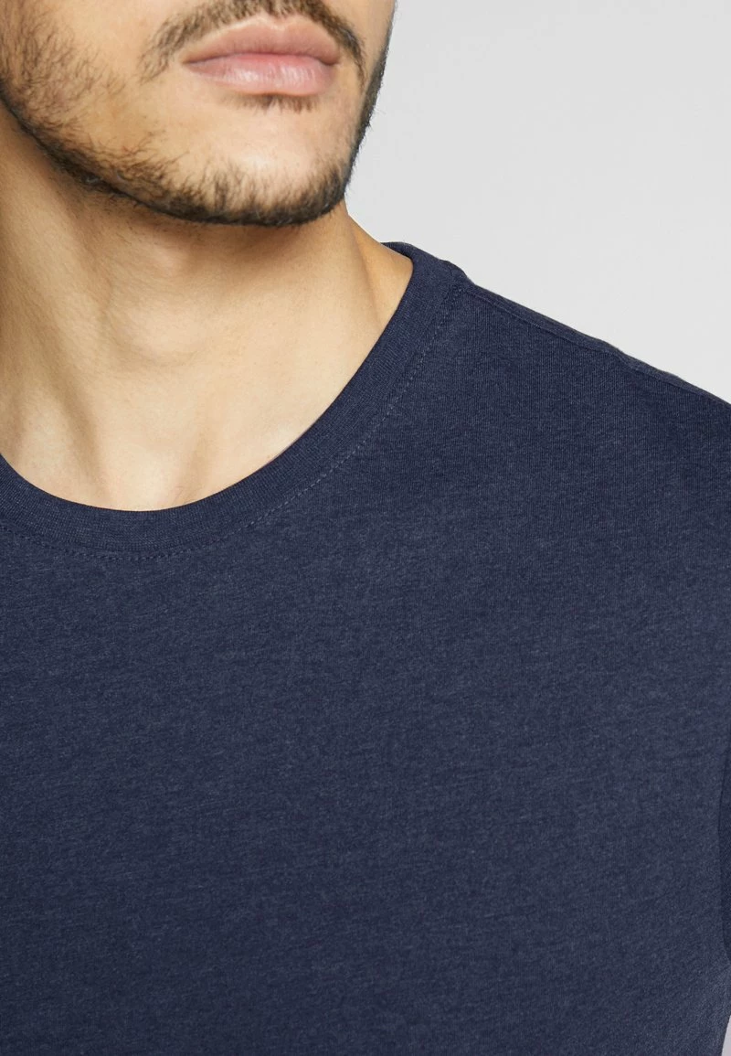 Pier One Hombre 4 PACK - Camiseta Básica - Black/white/blue - Imagen 5