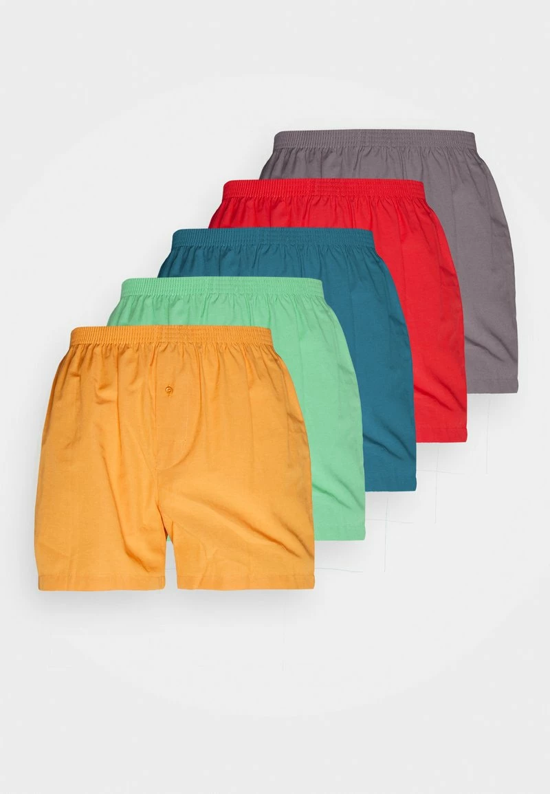 Pier One Hombre 5 PACK - Boxer - Blue/green/purple