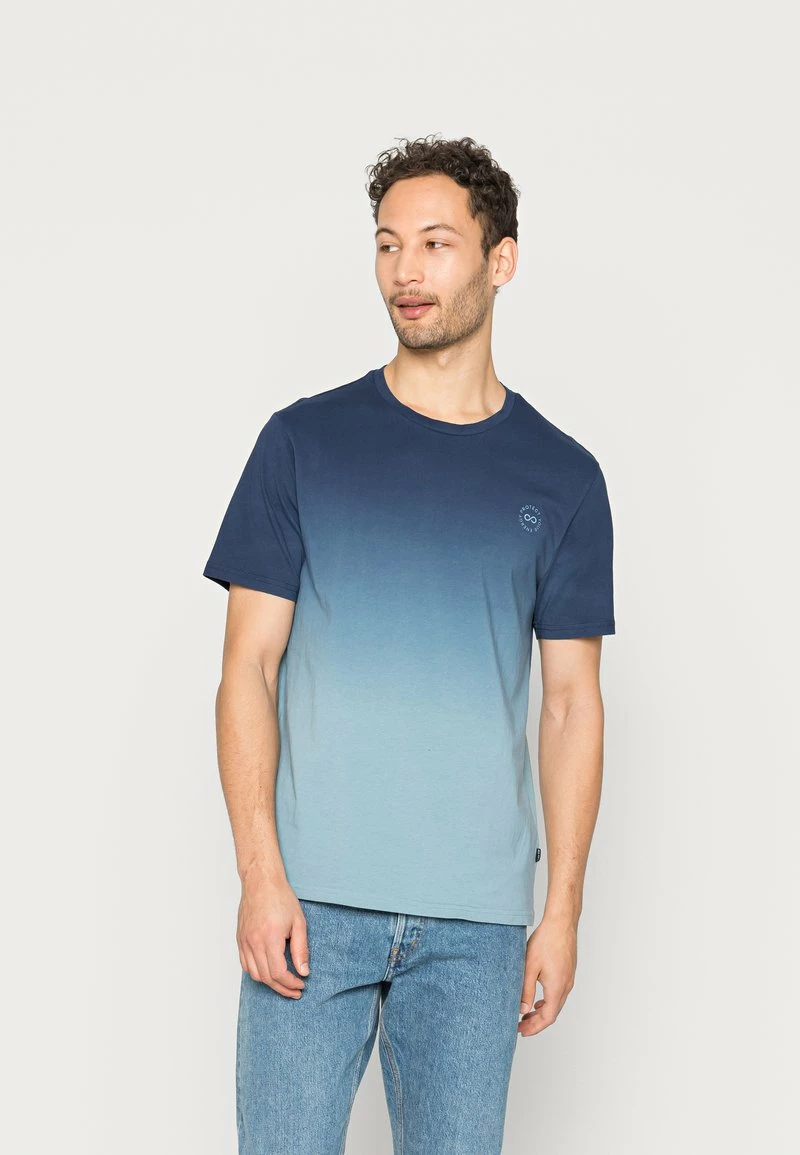 Pier One Hombre Camiseta Básica - Blue