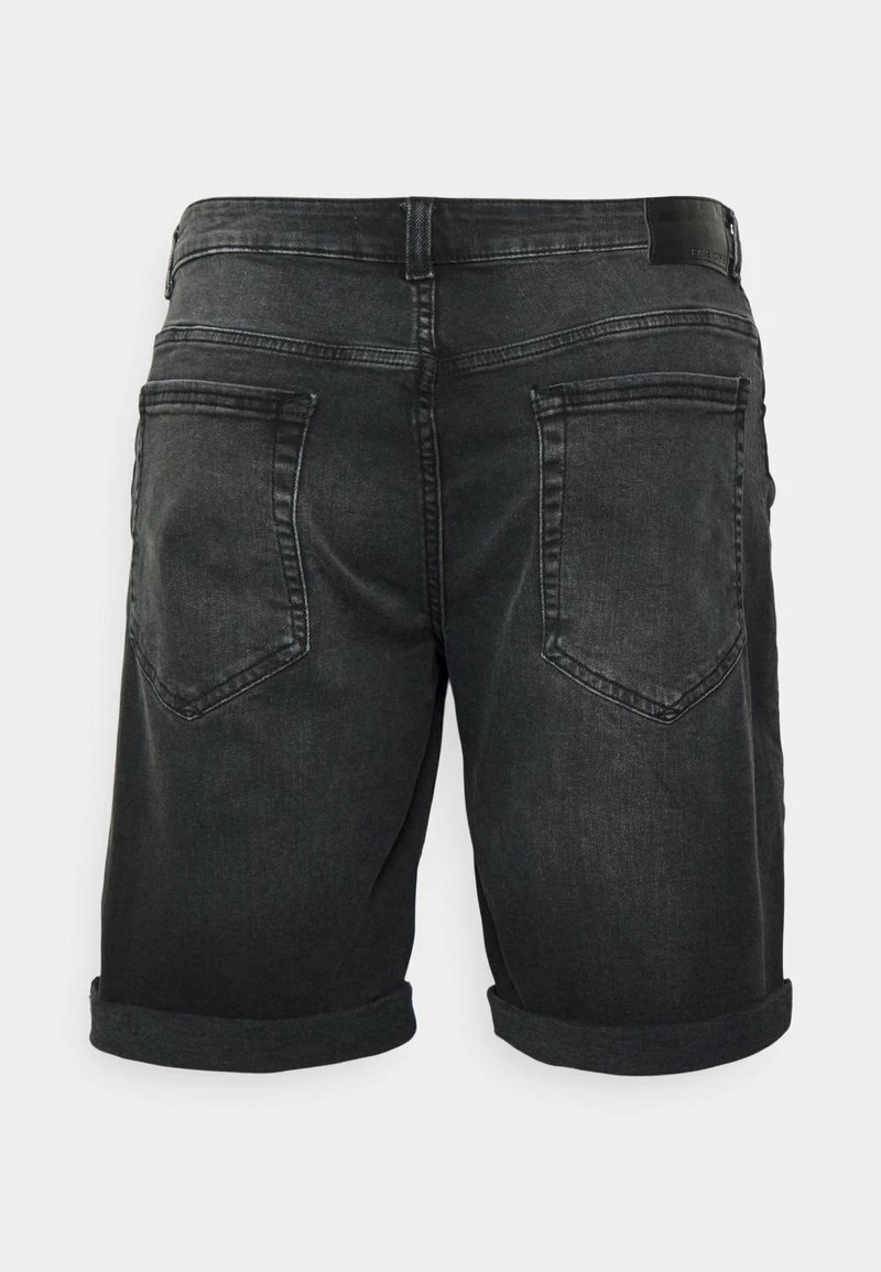 Pier One Hombre Shorts Vaqueros - Grey Denim - Imagen 2