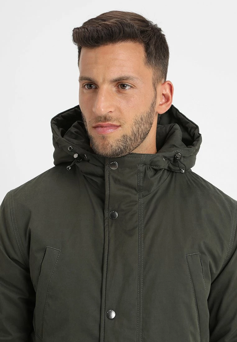 Pier One Hombre Parka - Dark Green - Imagen 5