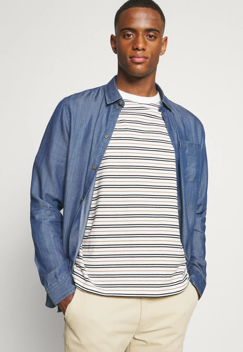 Pier One Hombre Camisa - Dark Blue - Imagen 4