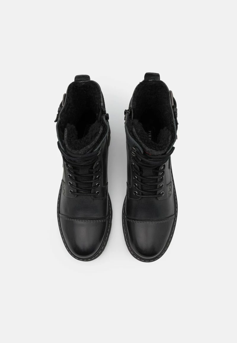Pier One Hombre Botines Con Cordones - Black - Imagen 4