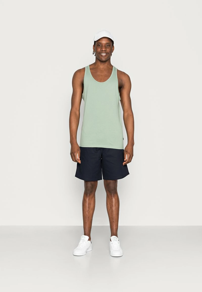 Pier One Hombre 3 PACK - Top - Dark Grey / Green / Bordeaux