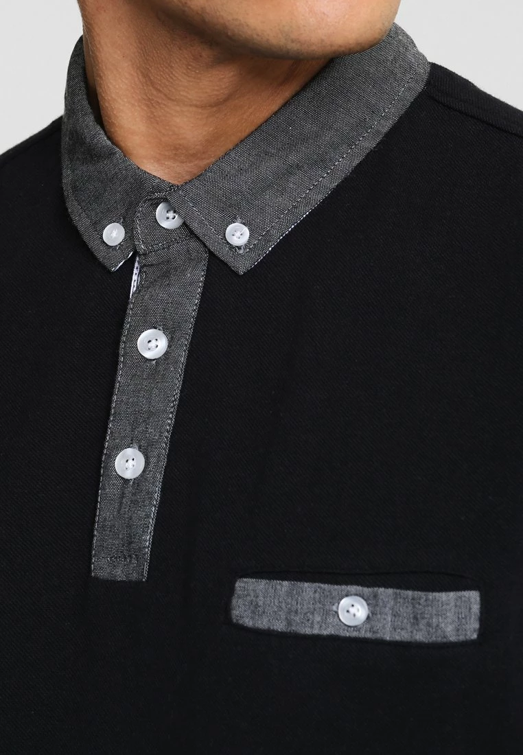 Pier One Hombre Polo - Black - Imagen 4