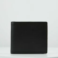 Pier One Hombre LEATHER - Monedero - Black