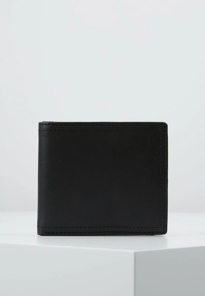 Pier One Hombre LEATHER - Monedero - Black