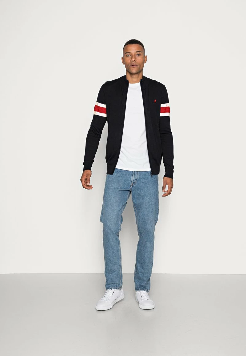 Pier One Chaqueta De Punto - Dark Blue, Hombre - Imagen 2