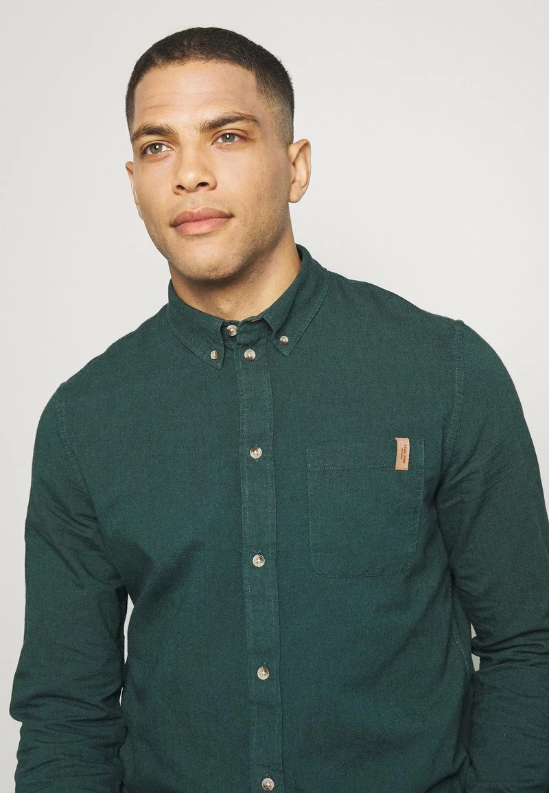 Pier One Hombre Camisa - Dark Green - Imagen 4