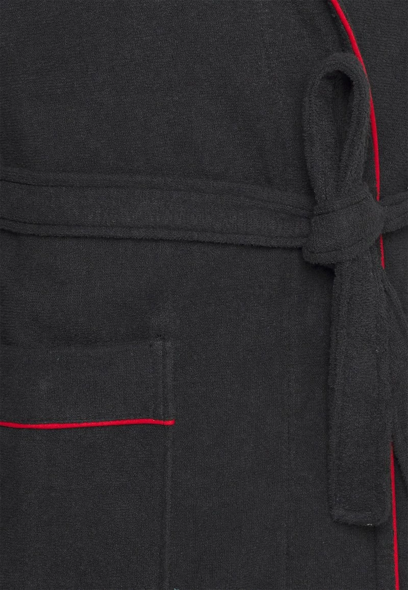 Pier One Hombre Albornoz - Black/red - Imagen 3