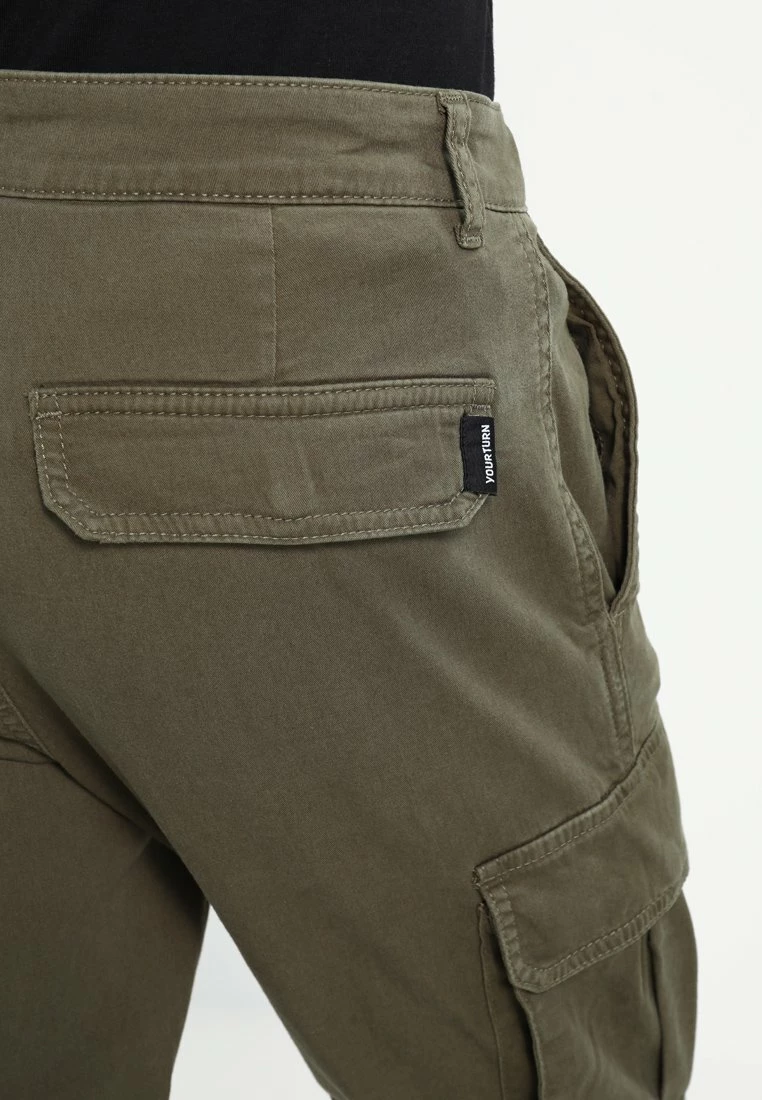 Pier One Hombre Pantalones Cargo - Khaki - Imagen 6