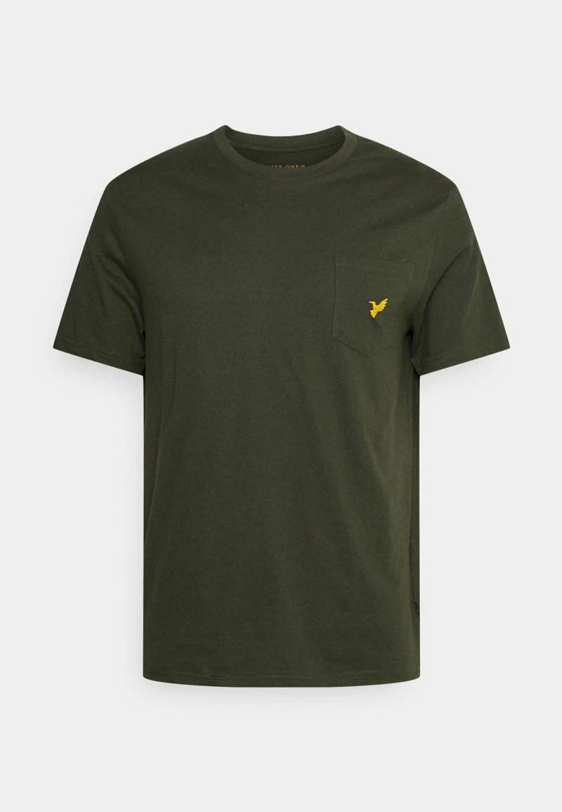 Pier One Hombre Camiseta Básica - Olive