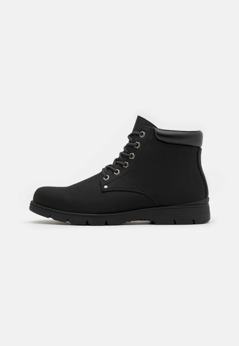 Pier One Hombre Botines Con Cordones - Black