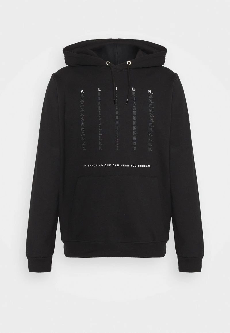 Pier One Hombre Jersey Con Capucha - Black