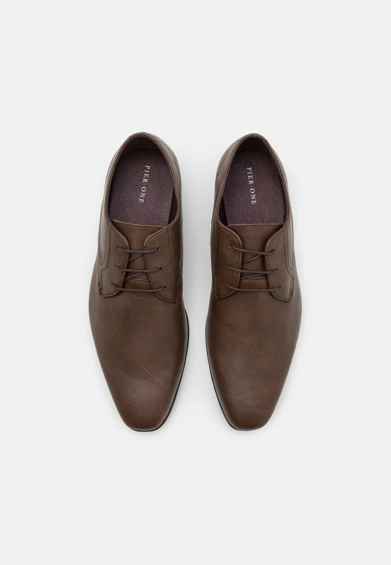 Pier One Hombre Zapatos De Vestir - Brown - Imagen 4