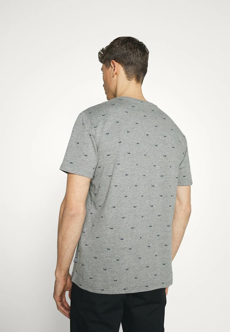 Pier One Hombre Camiseta Estampada - Grey - Imagen 3