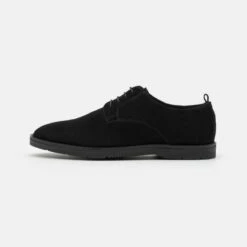 Pier One Hombre LEATHER - Zapatos De Vestir - Black