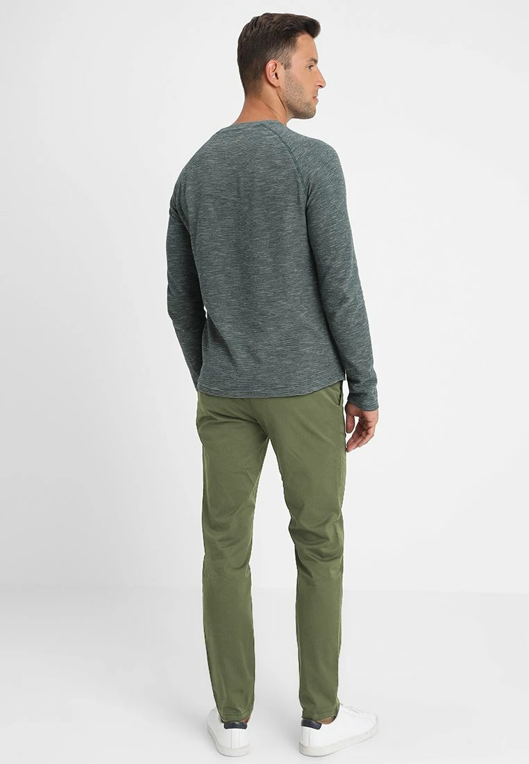 Pier One Hombre Pantalones Chinos - Dark Green - Imagen 3