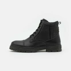 Pier One Hombre Botines Con Cordones - Black