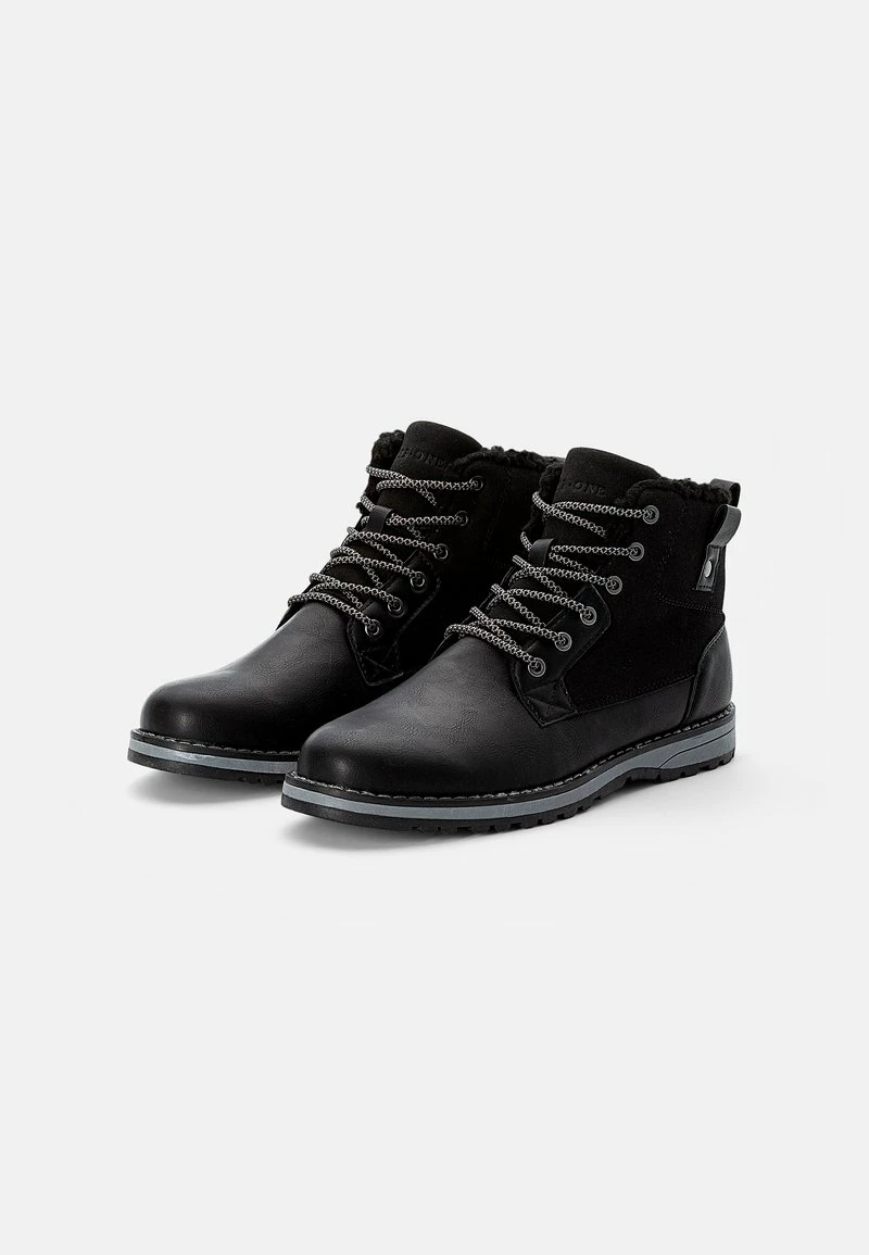 Pier One Hombre Botines Con Cordones - Black - Imagen 2