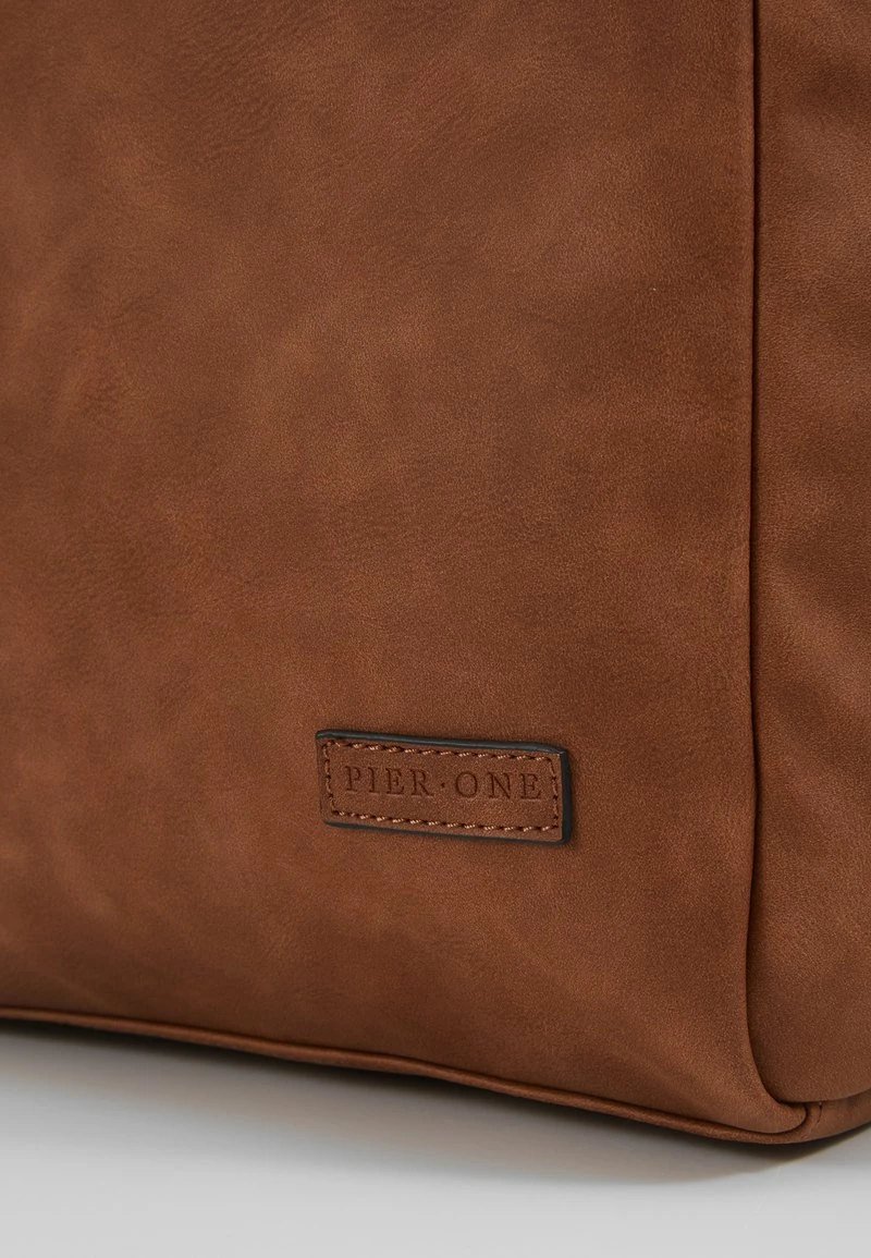 Pier One Unisexo UNISEX - Mochila - Brown/black - Imagen 8