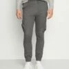 Pier One Hombre Pantalones Cargo - Dark Grey