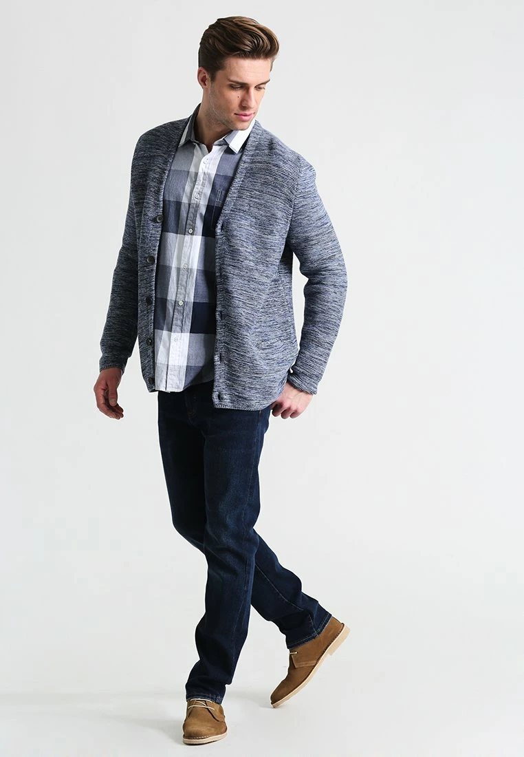 Pier One Hombre BASIC - Vaqueros Rectos - Dark Blue Denim - Imagen 2