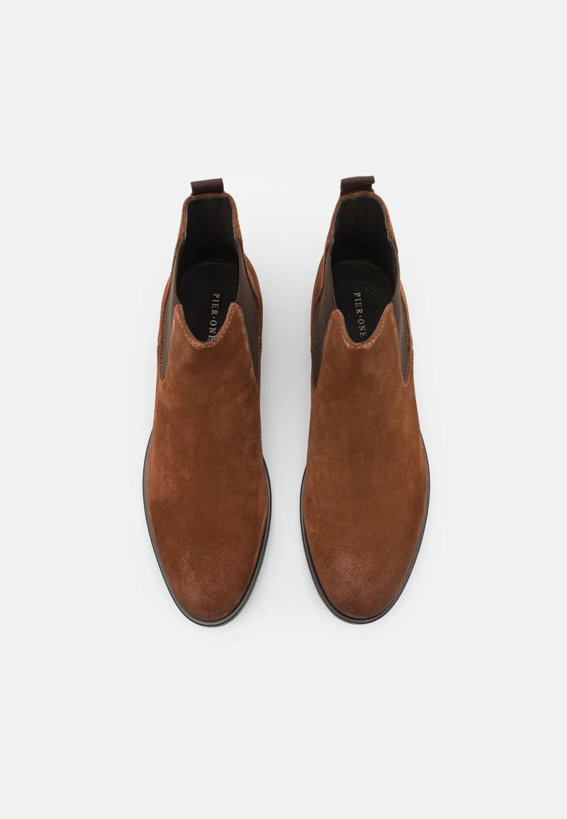 Pier One LEATHER - Botines - Brown, Hombre - Imagen 4