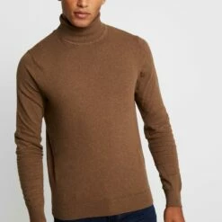 Pier One Hombre Jersey De Punto - Mottled Brown