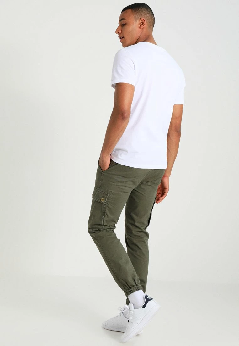 Pier One Hombre Pantalones Cargo - Olive - Imagen 3