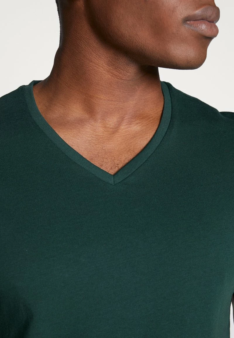 Pier One Hombre 3 PACK - Camiseta Básica - Black, Grey, Green - Imagen 5