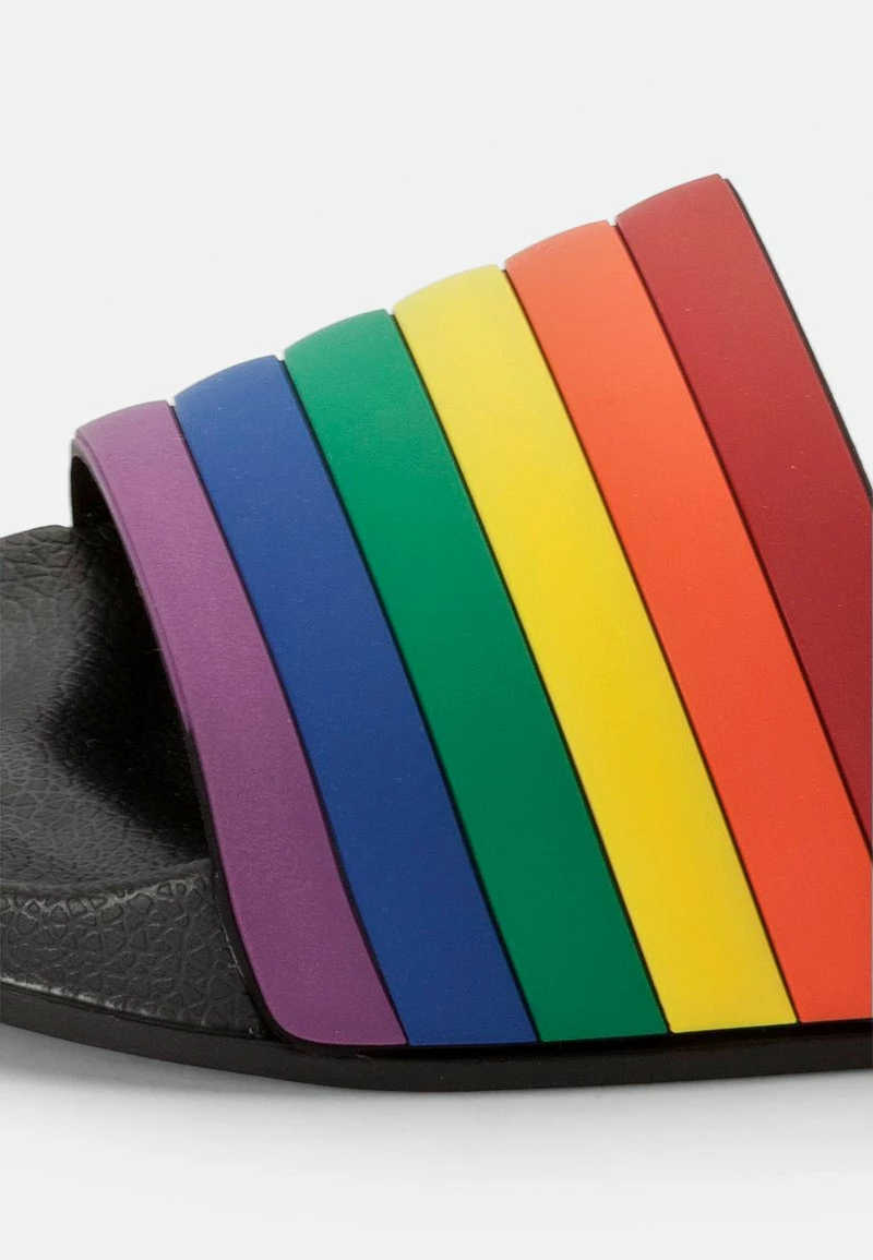 Pier One Unisexo UNISEX - Sandalias Planas - Black - Imagen 6